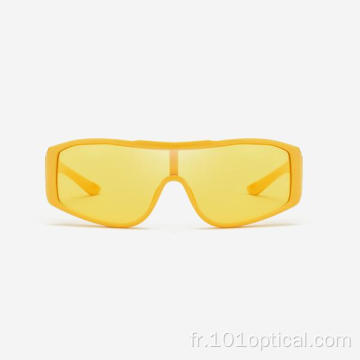 Lunettes de soleil angulaires de sécurité pour hommes PC ou CP